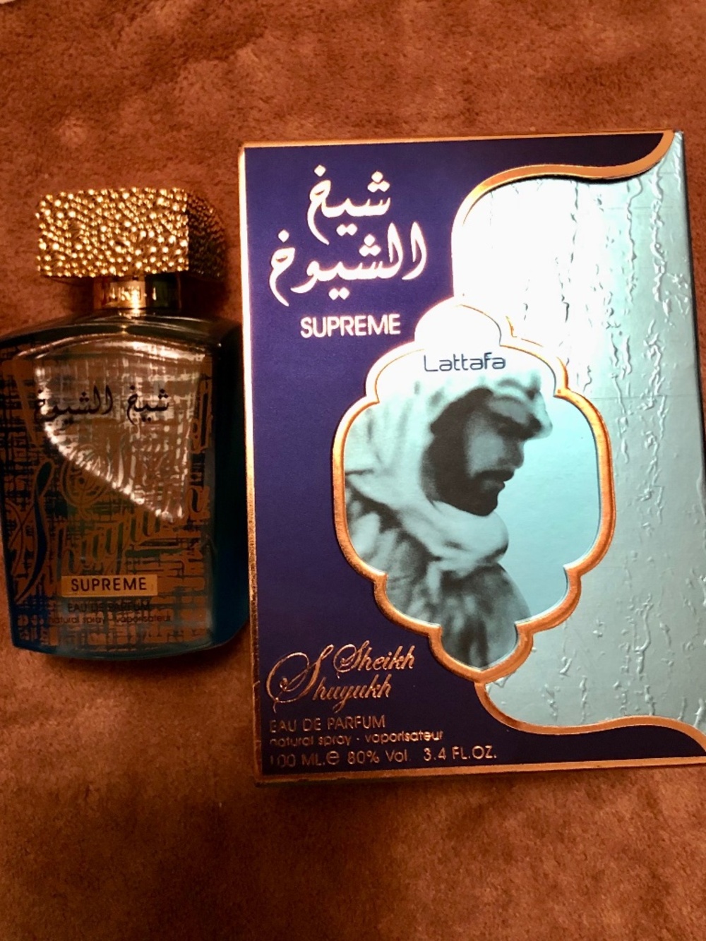 Arab 3.4 ounce Lattafa Sheikh Al Shuyukh Supreme spicy Arabian